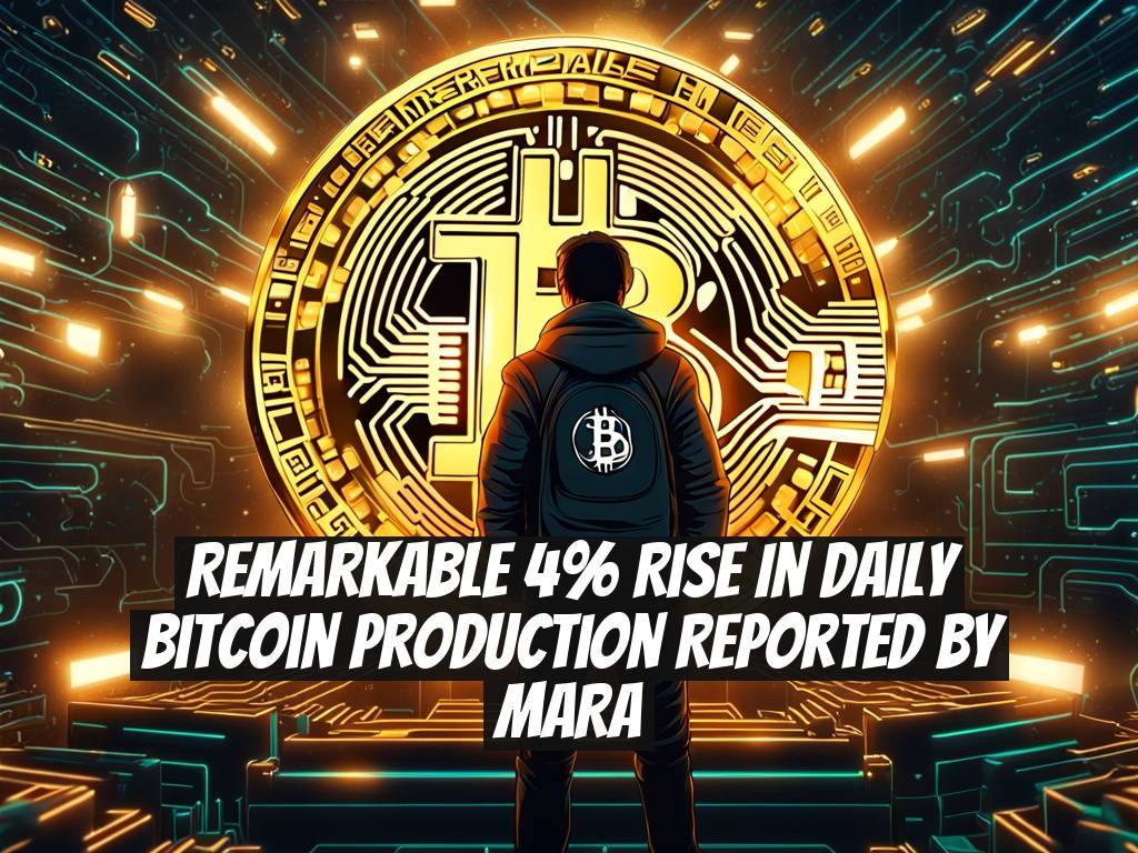 Remarkable 4% Rise in Daily Bitcoin Production Reported by MARA