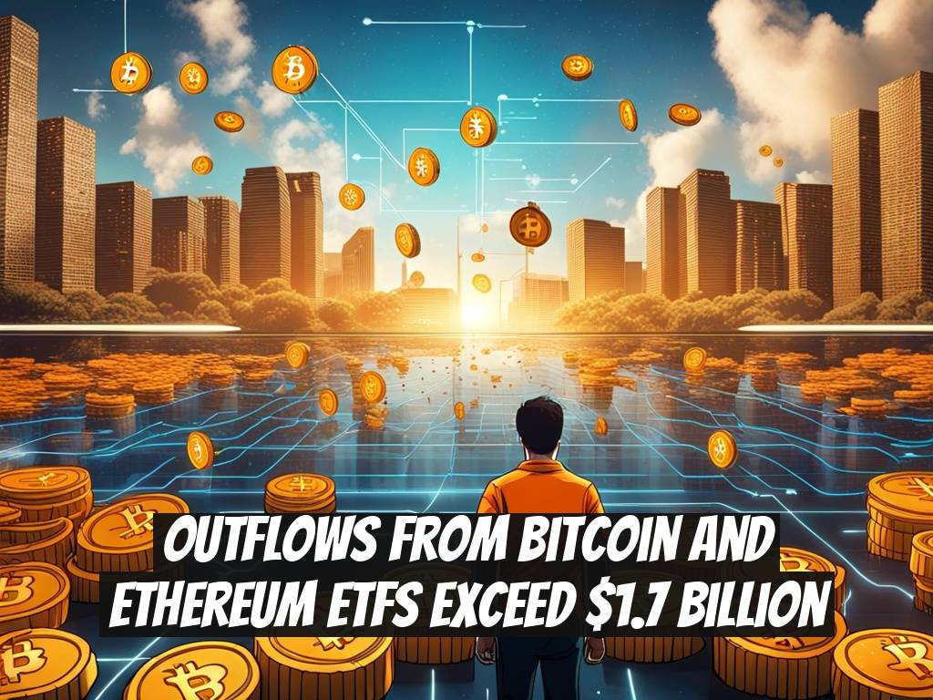 Outflows from Bitcoin and Ethereum ETFs Exceed $1.7 Billion