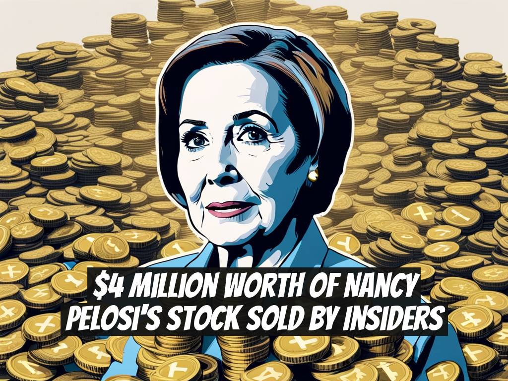 $4 Million Worth of Nancy Pelosi's Stock Sold by Insiders