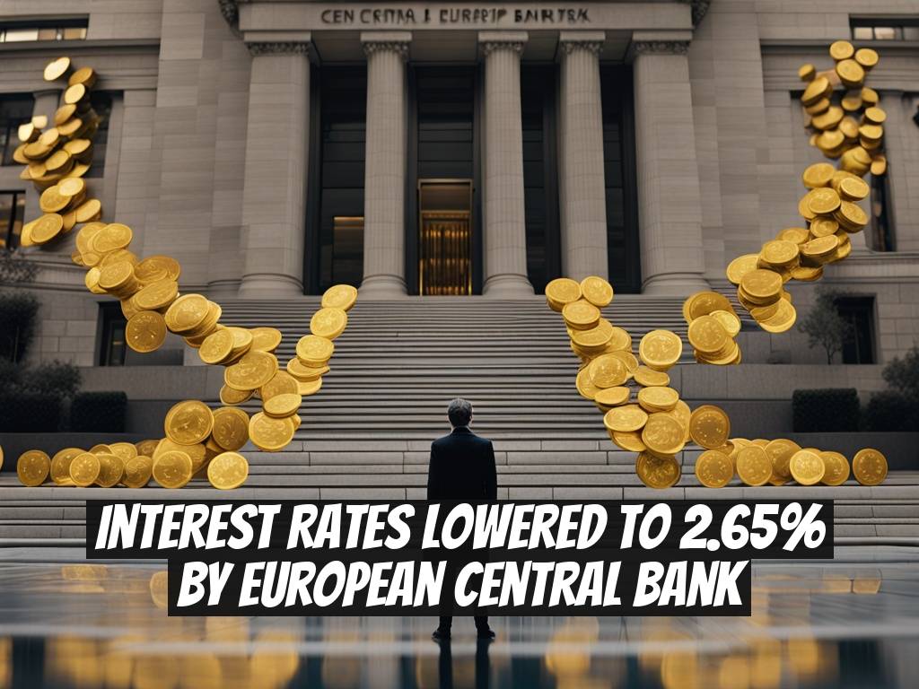 Interest Rates Lowered to 2.65% by European Central Bank