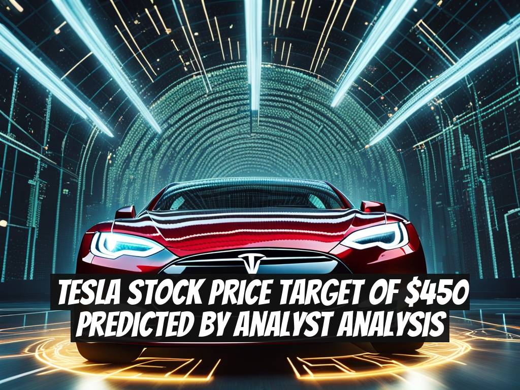Tesla Stock Price Target of $450 Predicted by Analyst Analysis