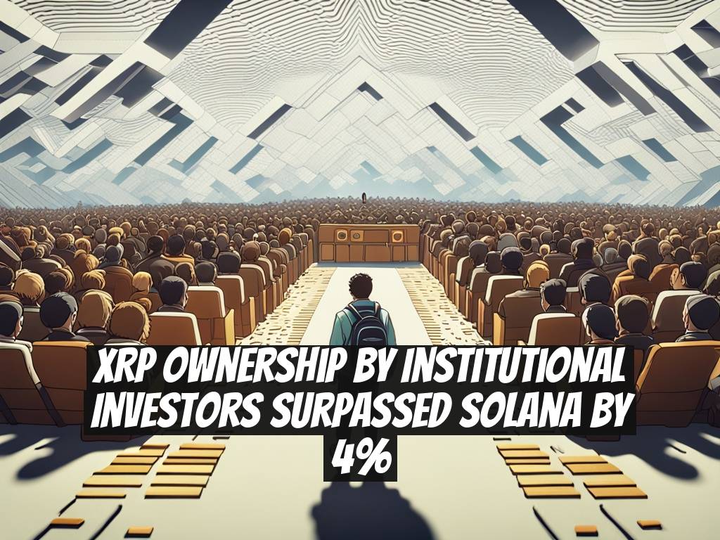 XRP Ownership by Institutional Investors Surpassed Solana by 4%