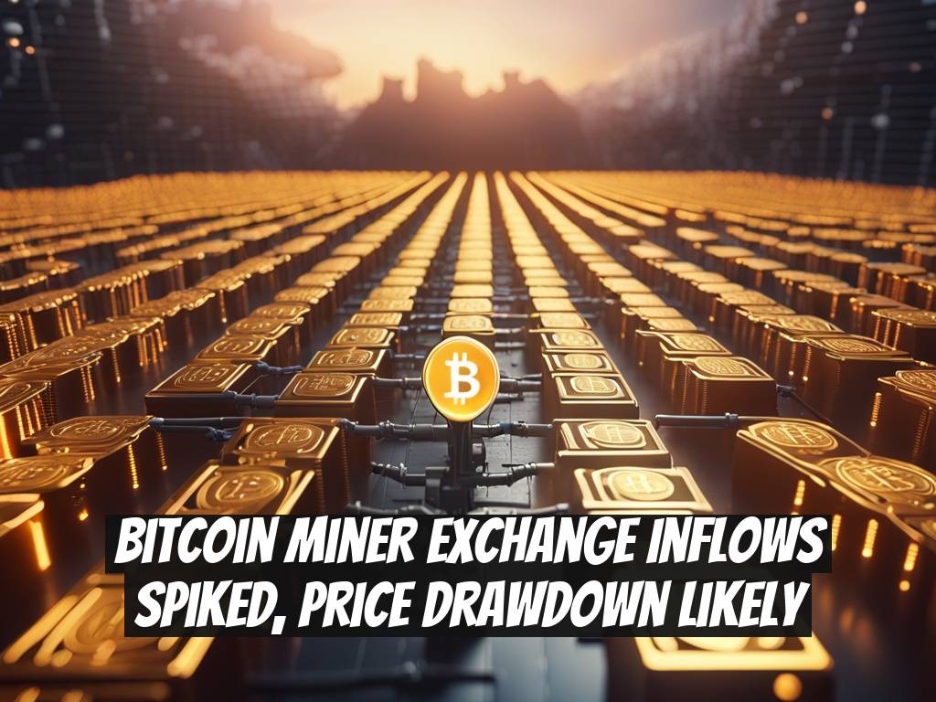 Bitcoin Miner Exchange Inflows Spiked, Price Drawdown Likely