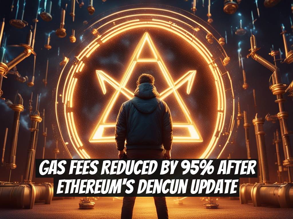 Gas fees reduced by 95% after Ethereum's Dencun update