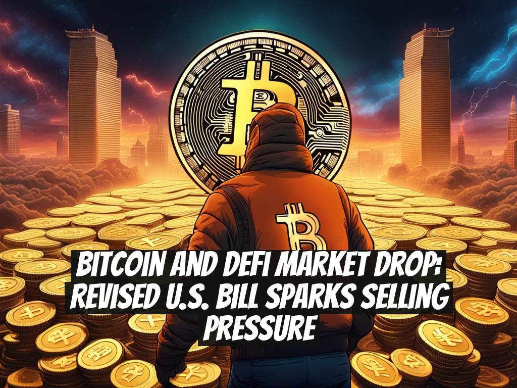 Bitcoin and DeFi Market Drop: Revised U.S. Bill Sparks Selling Pressure