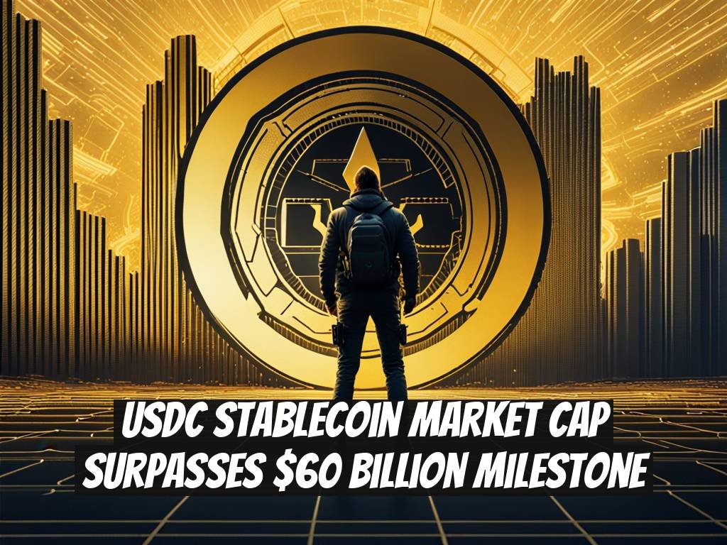 USDC Stablecoin Market Cap Surpasses $60 Billion Milestone