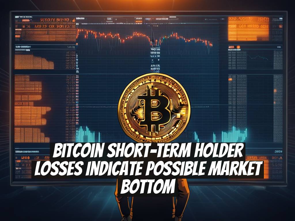 Bitcoin Short-Term Holder Losses Indicate Possible Market Bottom