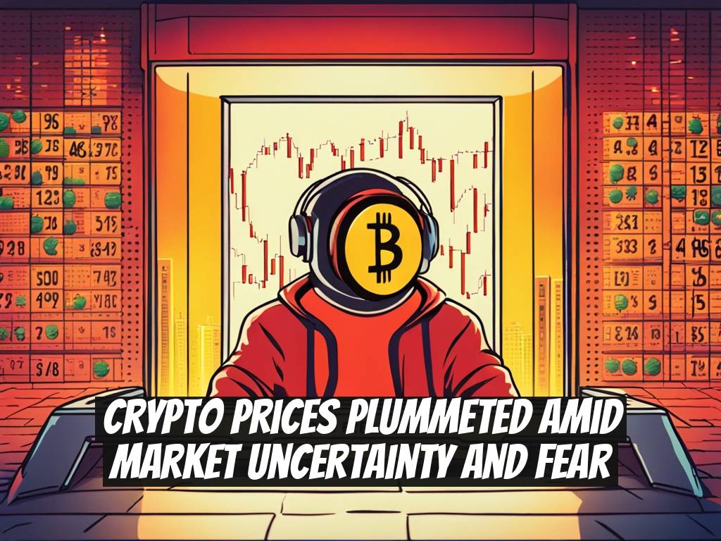 Crypto Prices Plummeted Amid Market Uncertainty and Fear