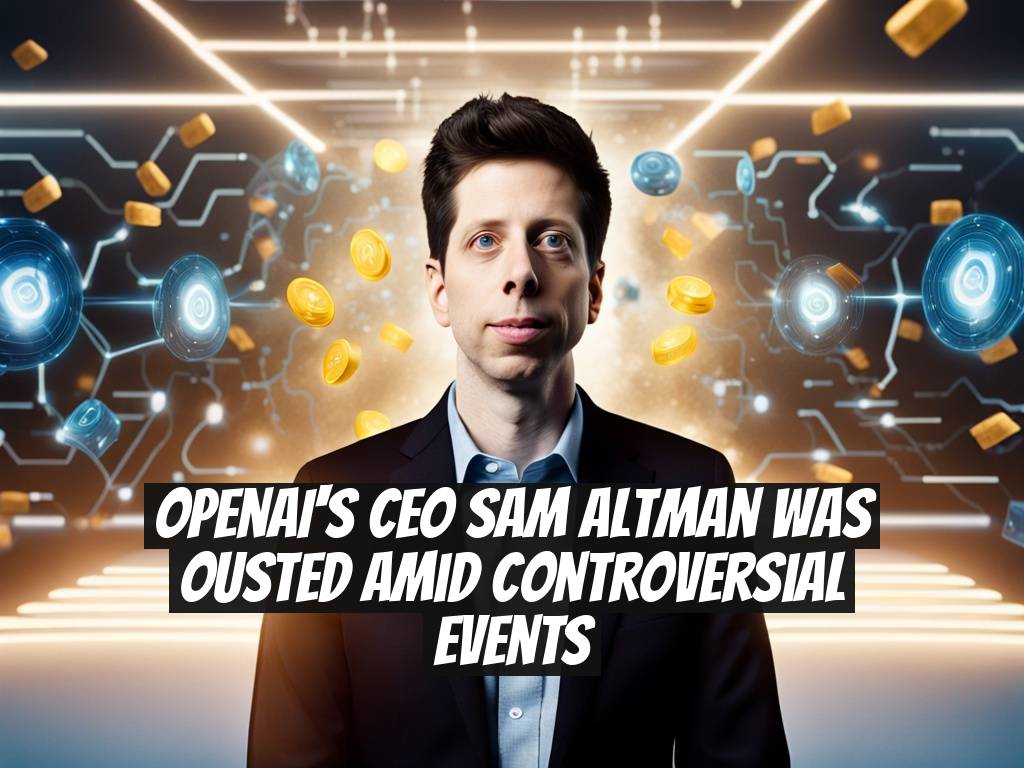 OpenAI's CEO Sam Altman Was Ousted Amid Controversial Events