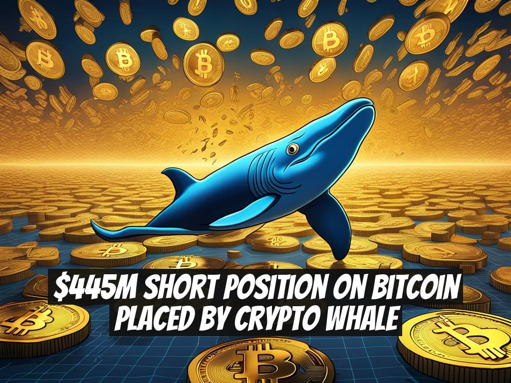 $445M Short Position on Bitcoin Placed by Crypto Whale