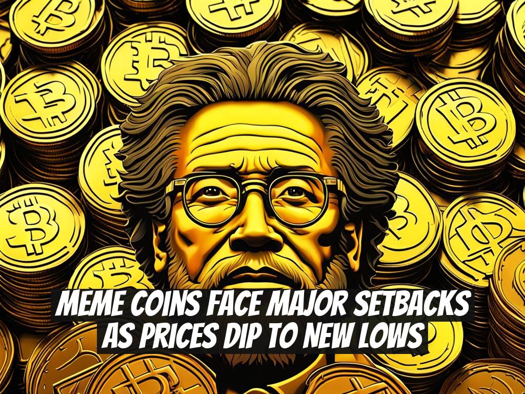 Meme Coins Face Major Setbacks as Prices Dip to New Lows