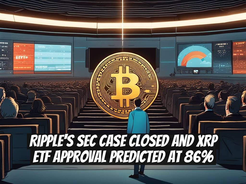 Ripple's SEC Case Closed and XRP ETF Approval Predicted at 86%