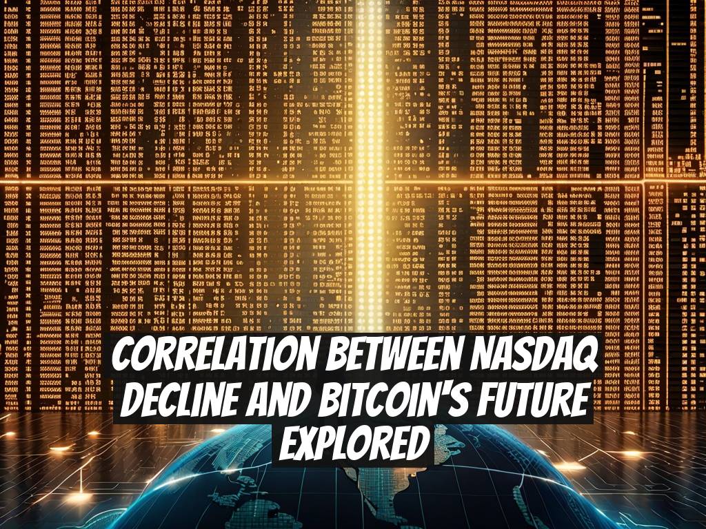 Correlation Between NASDAQ Decline and Bitcoin's Future Explored
