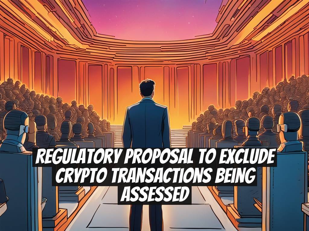 Regulatory Proposal to Exclude Crypto Transactions Being Assessed