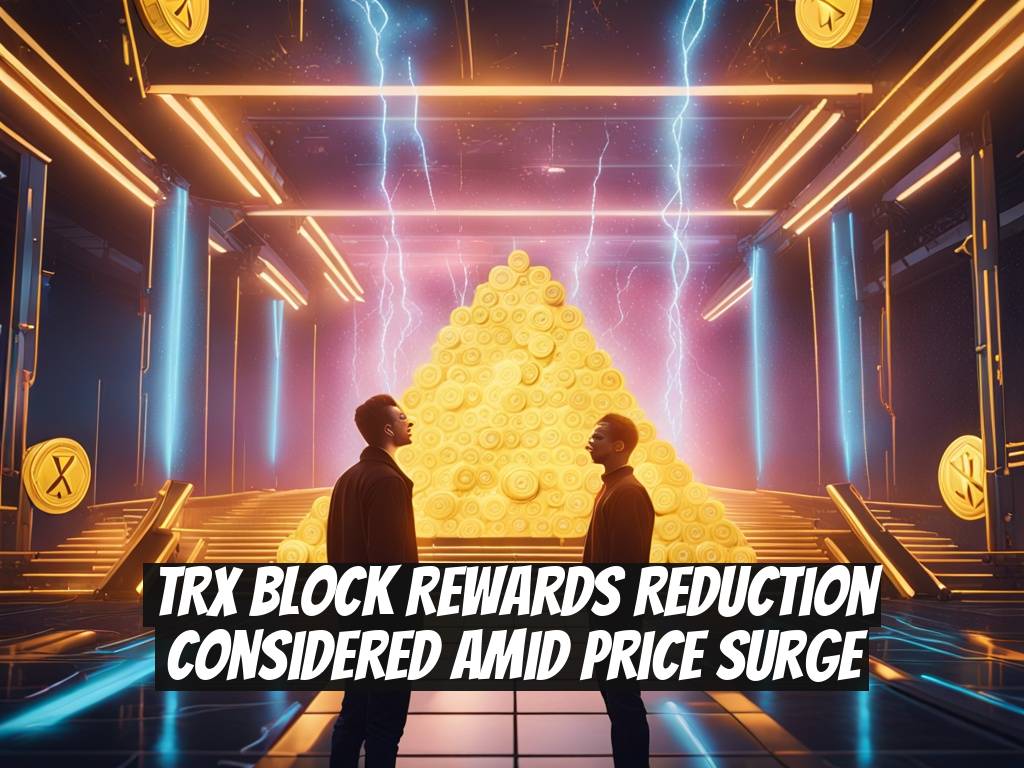 TRX Block Rewards Reduction Considered Amid Price Surge