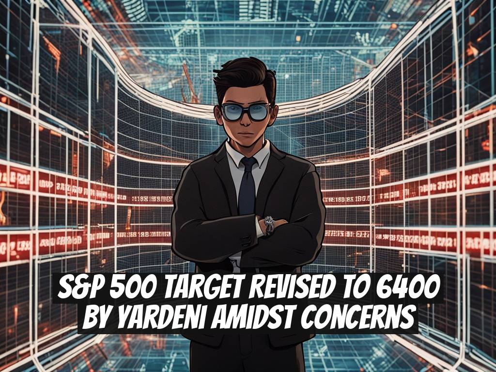 S&P 500 Target Revised to 6400 by Yardeni Amidst Concerns