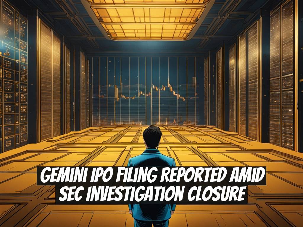 Gemini IPO Filing Reported Amid SEC Investigation Closure