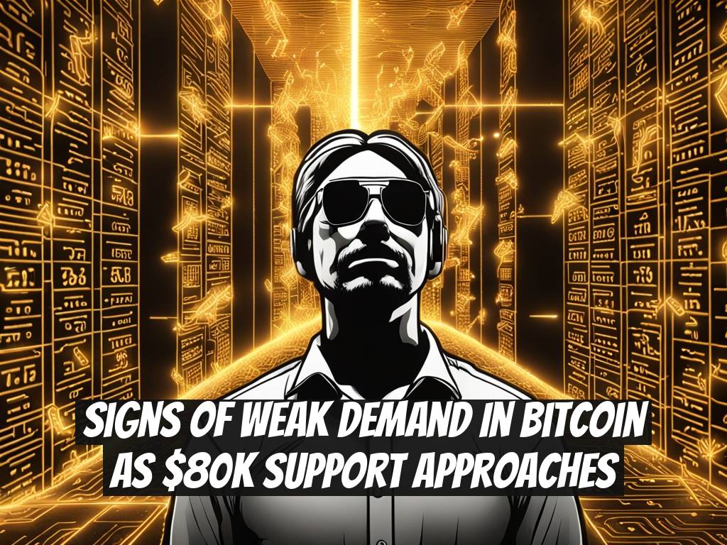 Signs of Weak Demand in Bitcoin as $80K Support Approaches