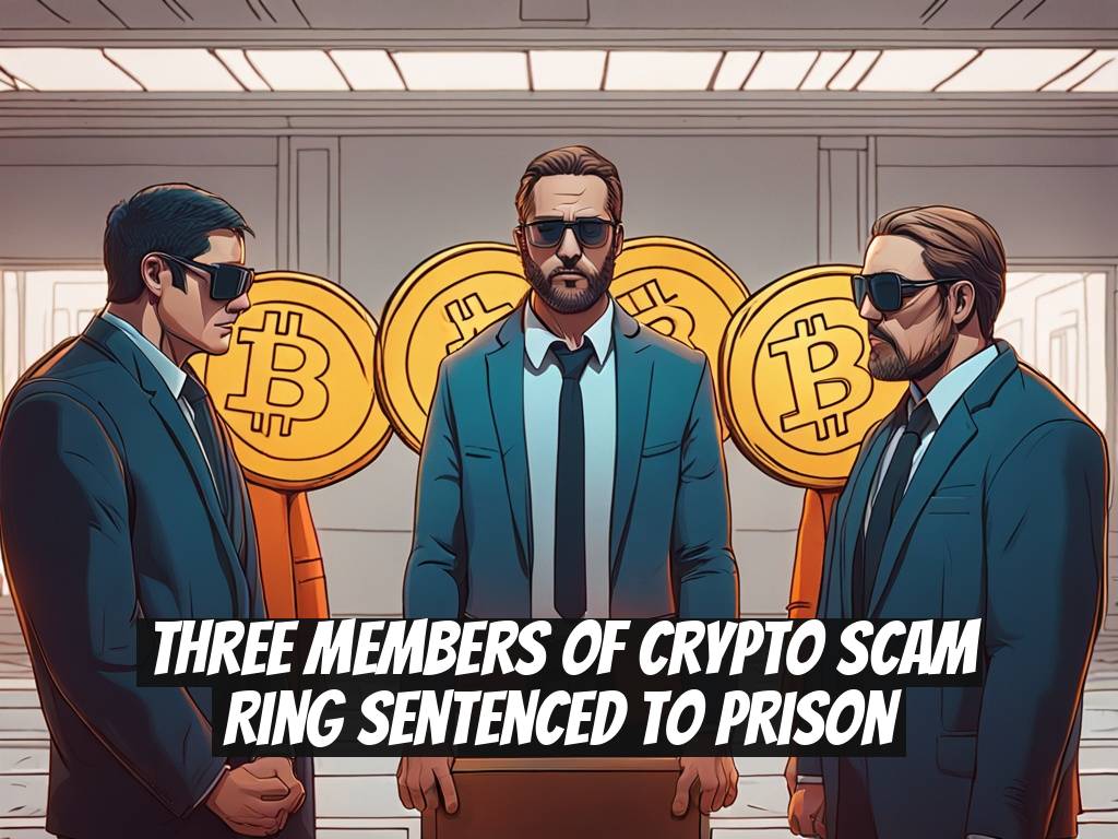 Three Members of Crypto Scam Ring Sentenced to Prison