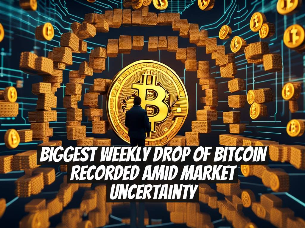 Biggest Weekly Drop of Bitcoin Recorded Amid Market Uncertainty