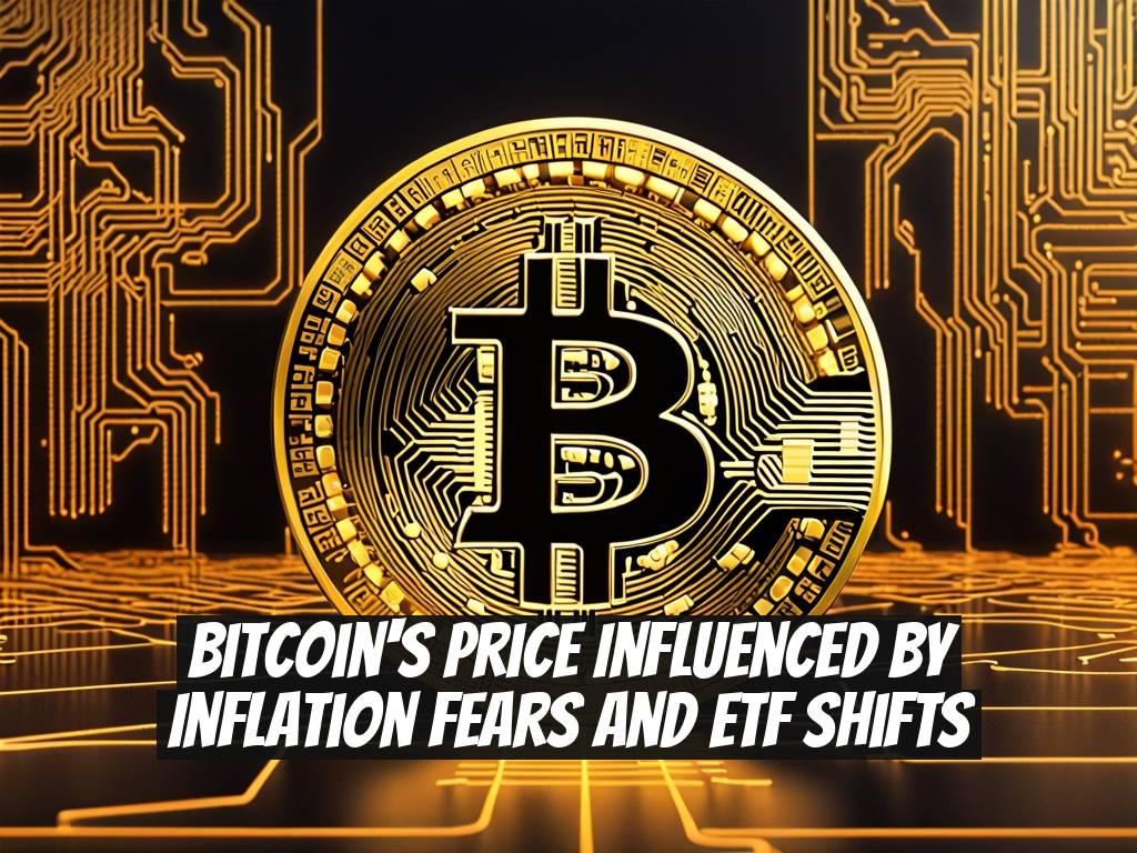 Bitcoin's price influenced by inflation fears and ETF shifts