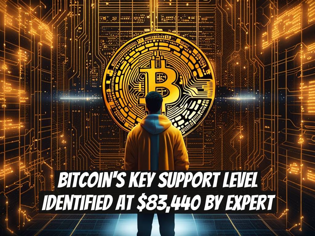 Bitcoin's Key Support Level Identified at $83,440 by Expert