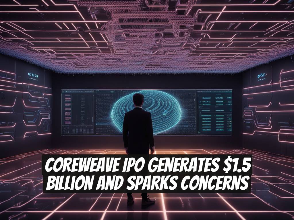 CoreWeave IPO Generates $1.5 Billion and Sparks Concerns