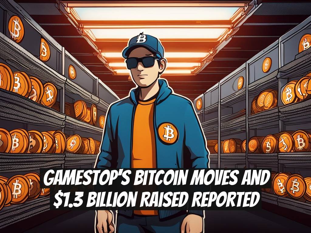 GameStop's Bitcoin Moves and $1.3 Billion Raised Reported