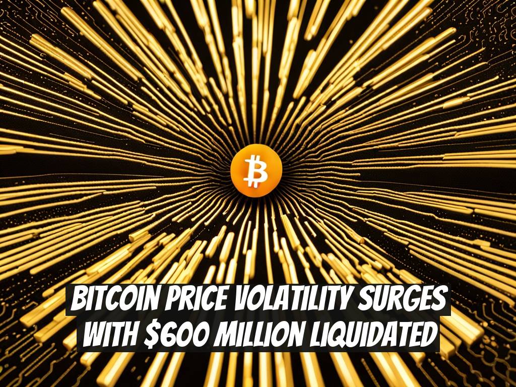 Bitcoin Price Volatility Surges with $600 Million Liquidated