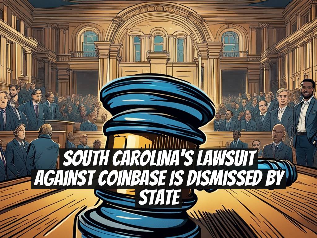 South Carolina's Lawsuit Against Coinbase Is Dismissed By State