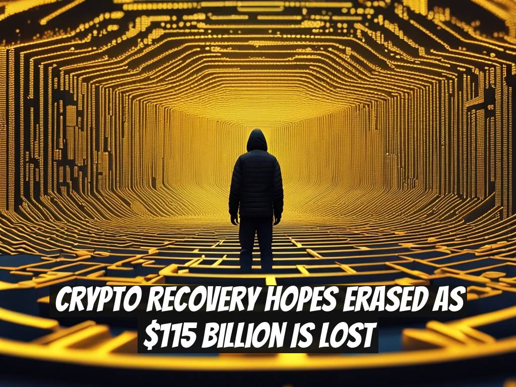 Crypto Recovery Hopes Erased as $115 Billion is Lost