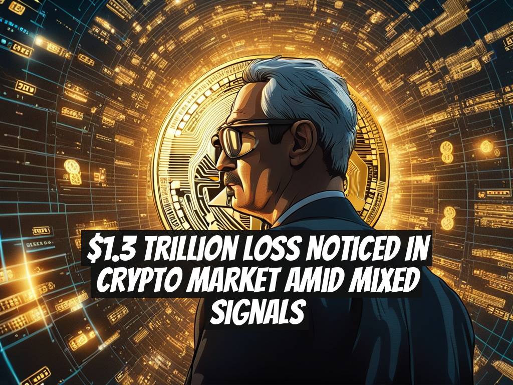 $1.3 Trillion Loss Noticed in Crypto Market Amid Mixed Signals