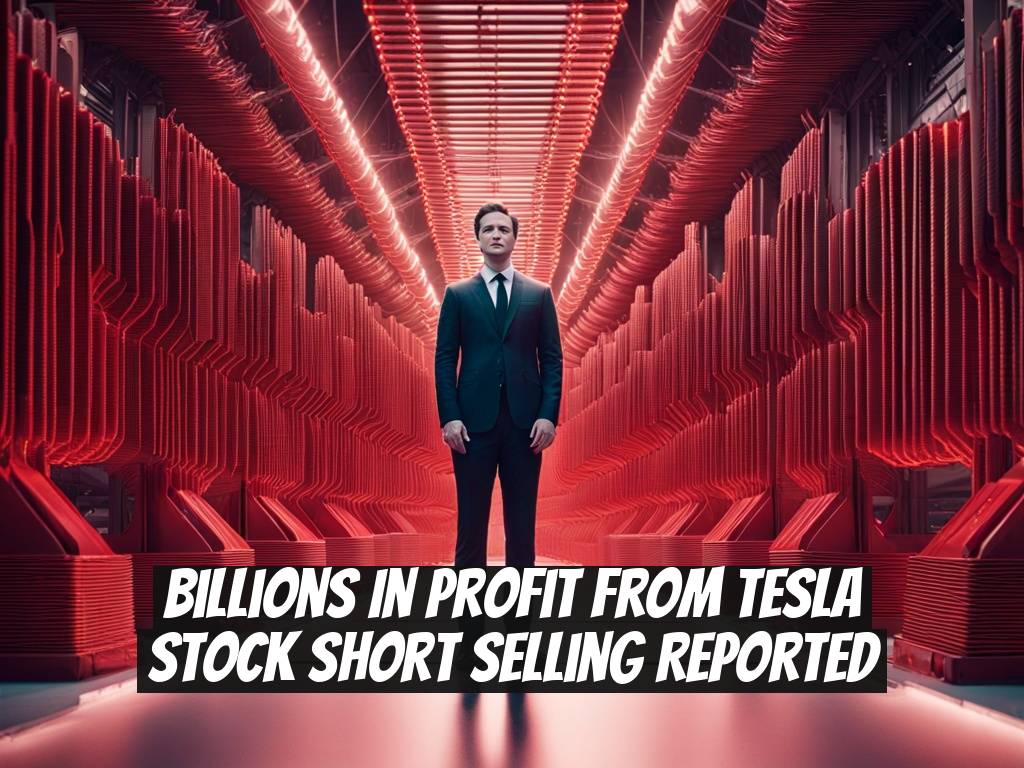 Billions in Profit from Tesla Stock Short Selling Reported