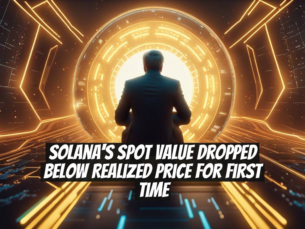Solana's Spot Value Dropped Below Realized Price for First Time