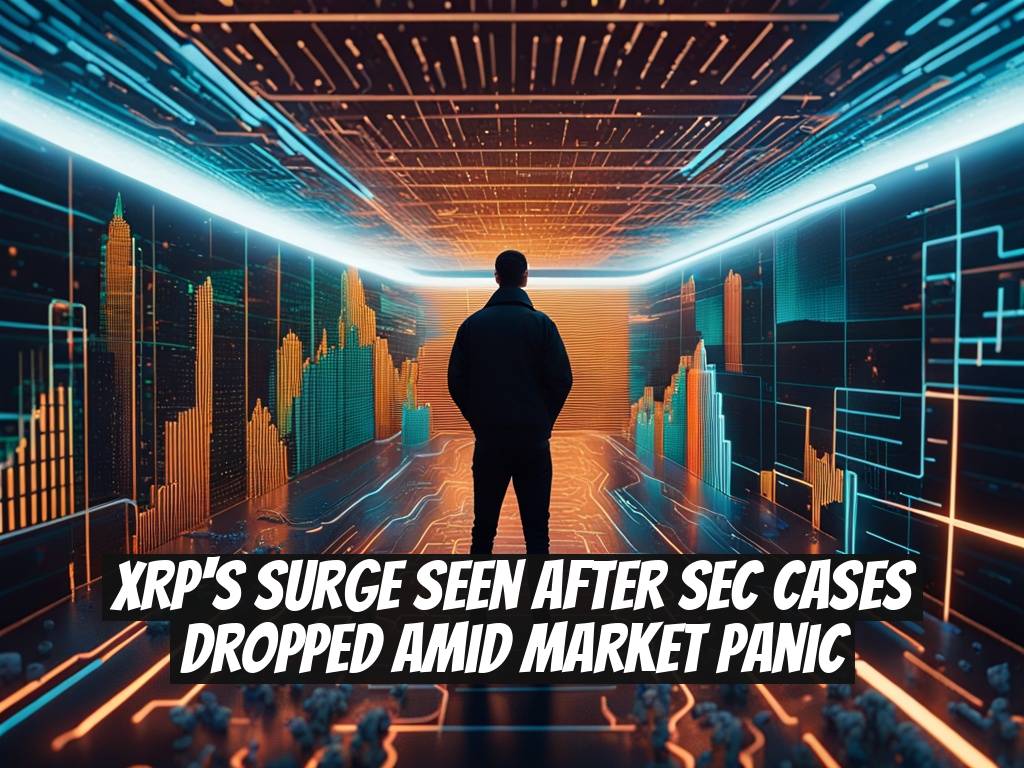 XRP's Surge Seen After SEC Cases Dropped Amid Market Panic