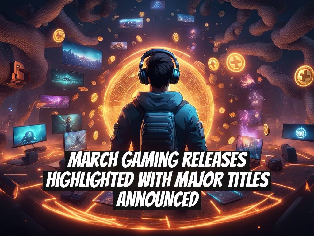 March Gaming Releases Highlighted with Major Titles Announced