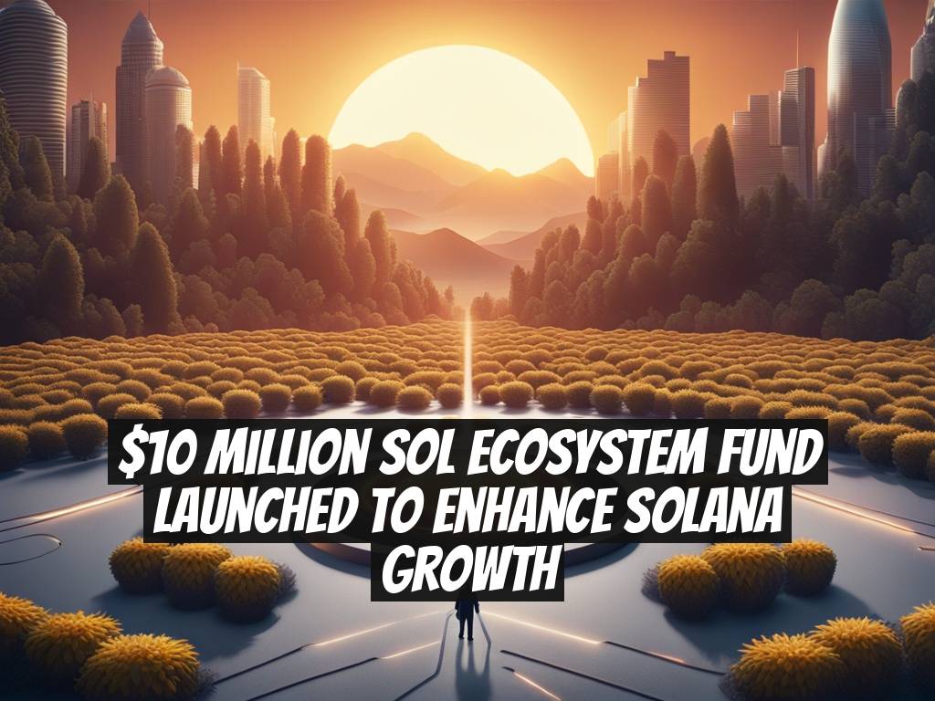 $10 Million SOL Ecosystem Fund Launched to Enhance Solana Growth