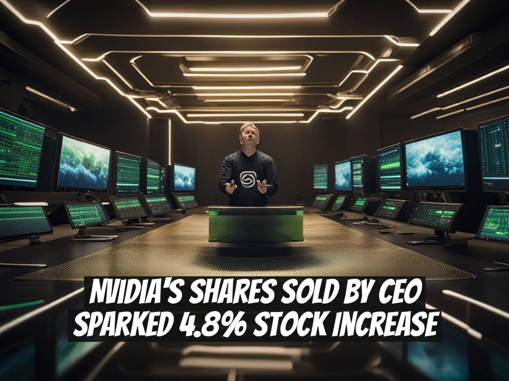 Nvidia's Shares Sold by CEO Sparked 4.8% Stock Increase