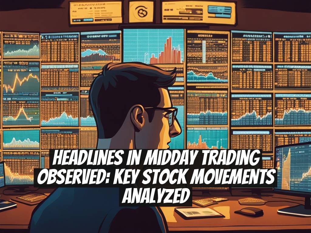 Headlines in Midday Trading Observed: Key Stock Movements Analyzed