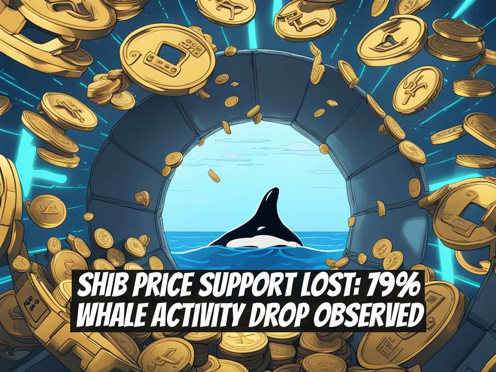 SHIB Price Support Lost: 79% Whale Activity Drop Observed