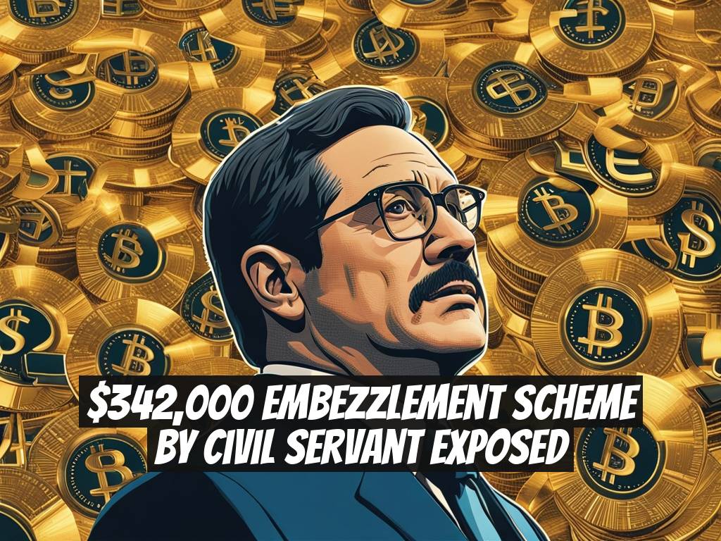 $342,000 Embezzlement Scheme by Civil Servant Exposed