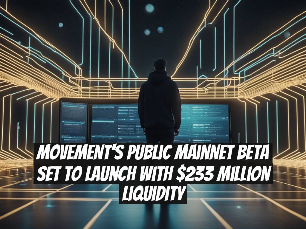 Movement's Public Mainnet Beta Set to Launch with $233 Million Liquidity