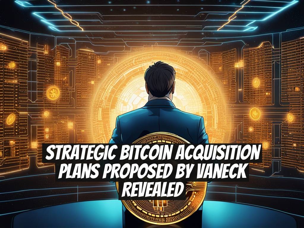 Strategic Bitcoin Acquisition Plans Proposed by VanEck Revealed