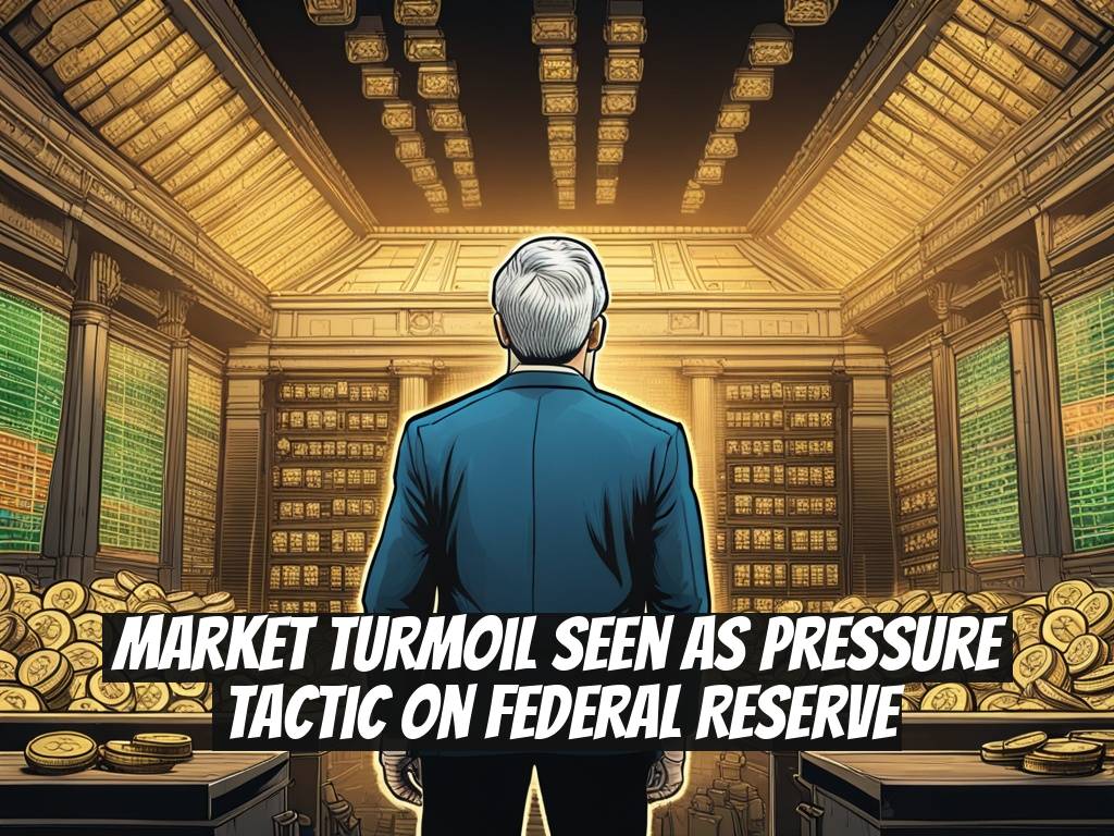 Market Turmoil Seen as Pressure Tactic on Federal Reserve