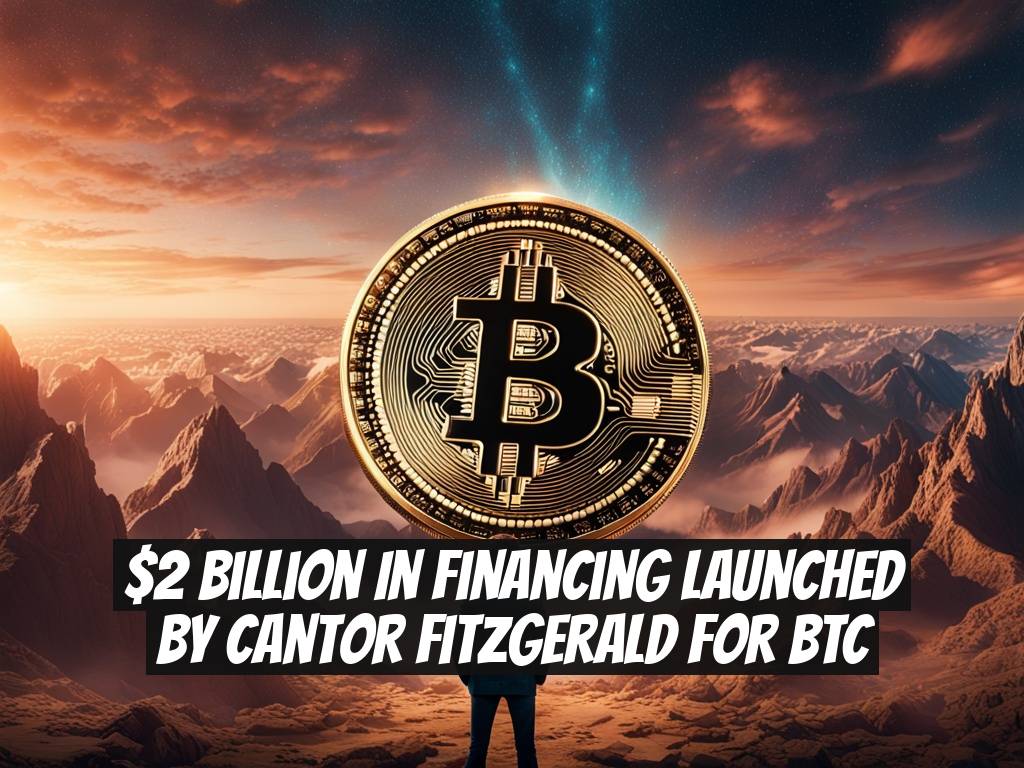 $2 billion in financing launched by Cantor Fitzgerald for BTC