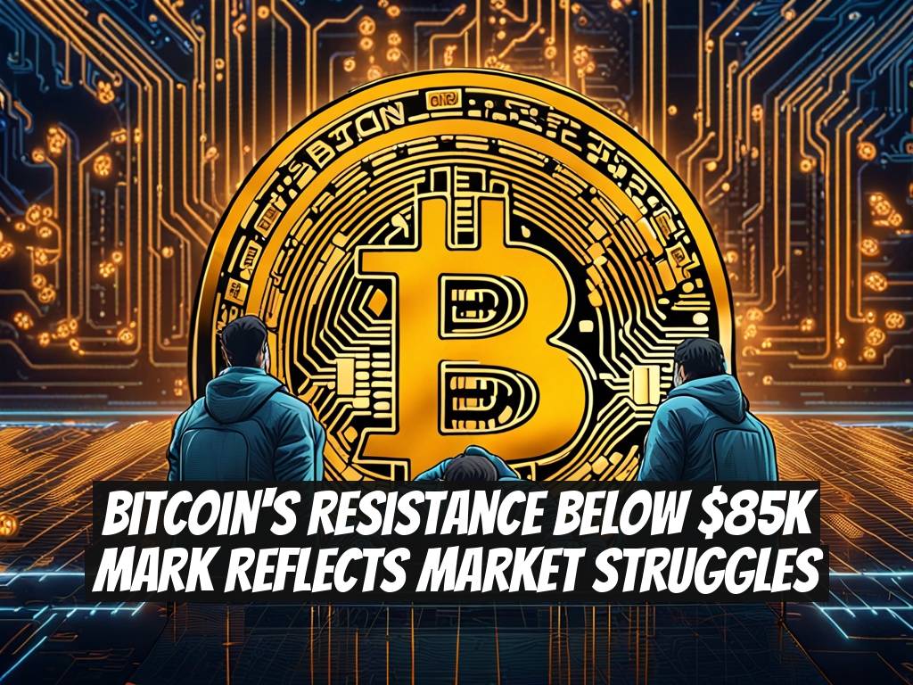 Bitcoin's Resistance Below $85K Mark Reflects Market Struggles