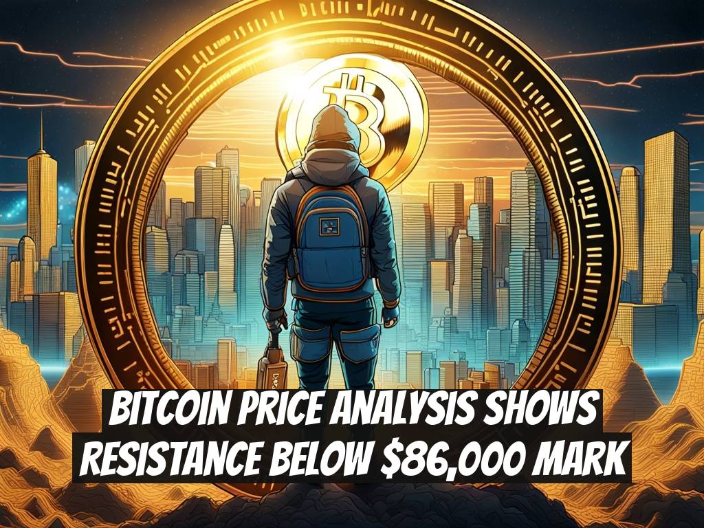 Bitcoin Price Analysis Shows Resistance Below $86,000 Mark