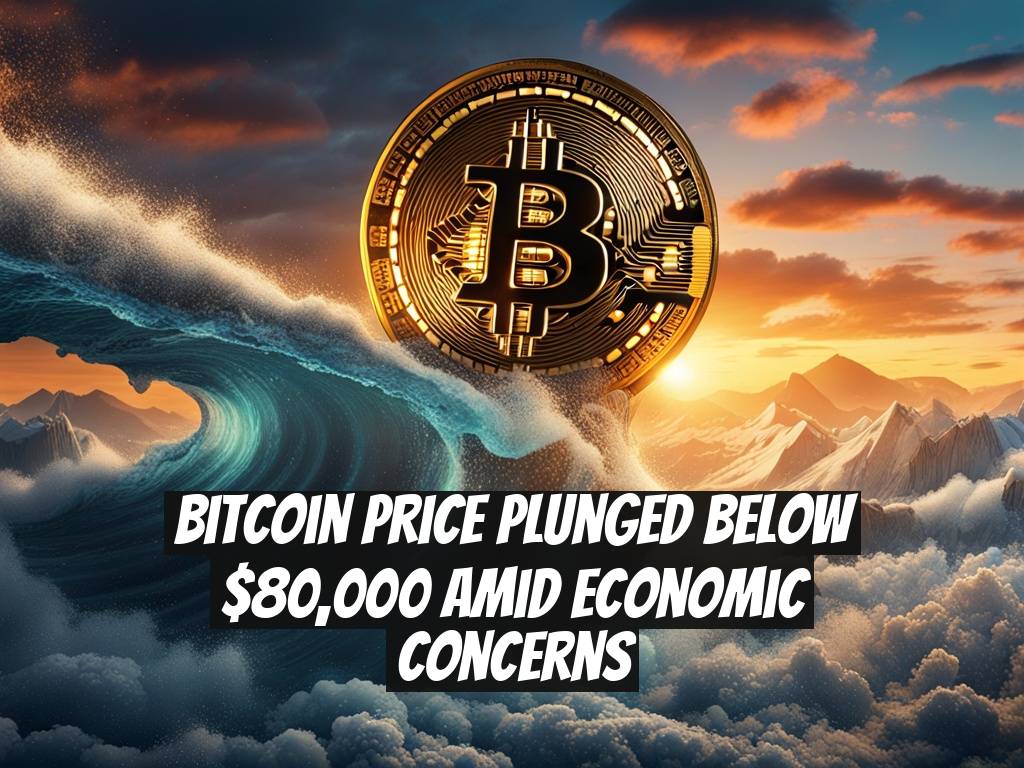 Bitcoin Price Plunged Below $80,000 Amid Economic Concerns