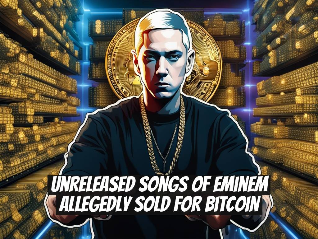 Unreleased Songs of Eminem Allegedly Sold for Bitcoin