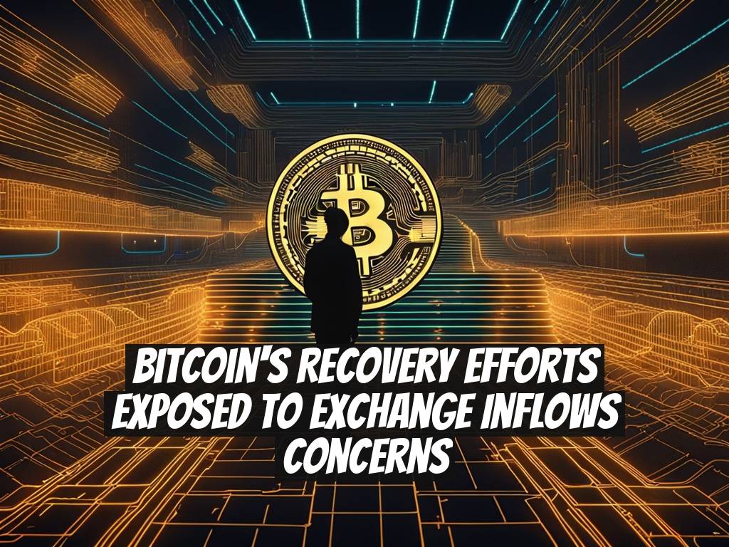 Bitcoin's Recovery Efforts Exposed to Exchange Inflows Concerns